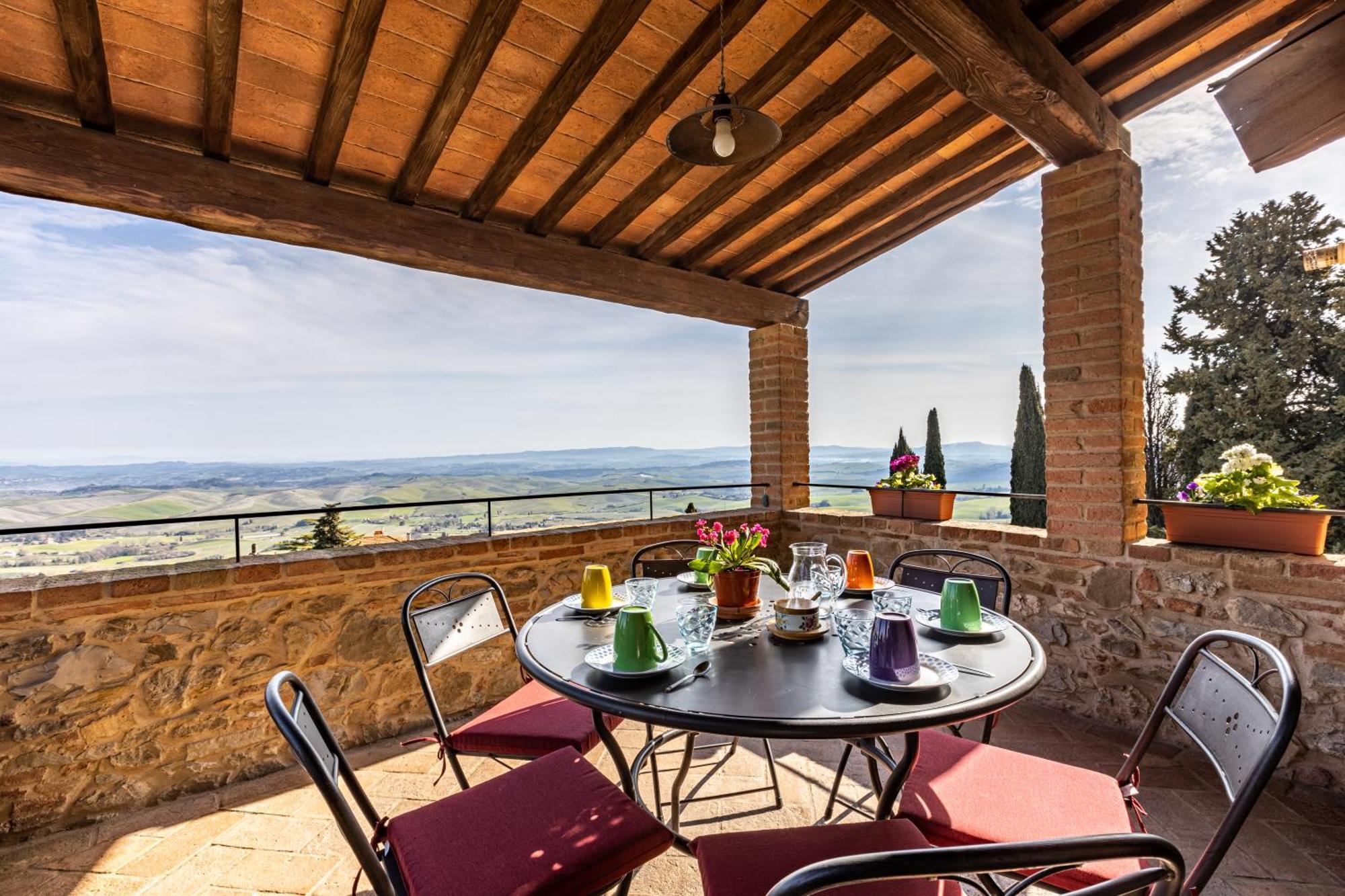 La Terrazza Villa Chianni Buitenkant foto