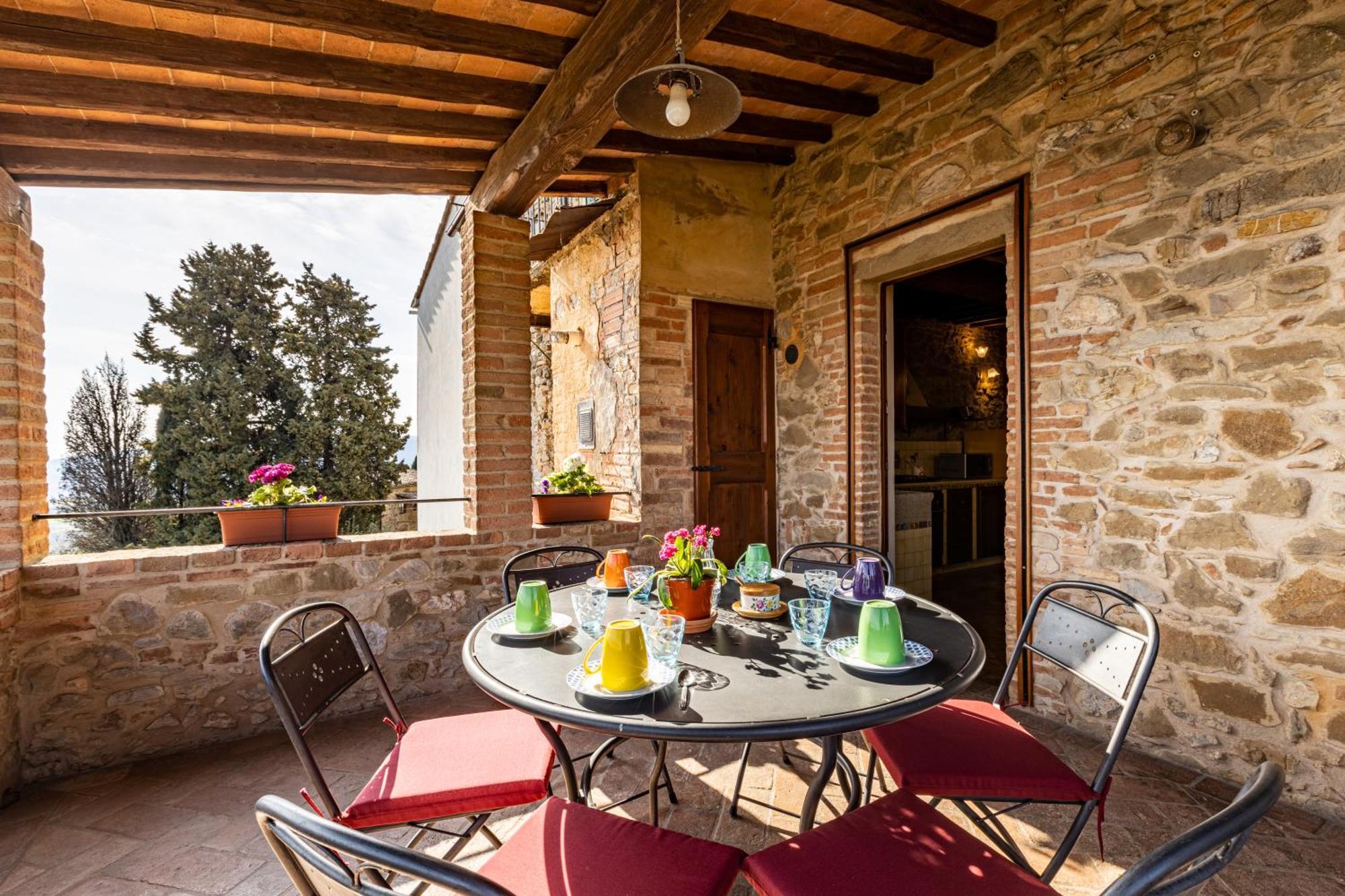 La Terrazza Villa Chianni Buitenkant foto