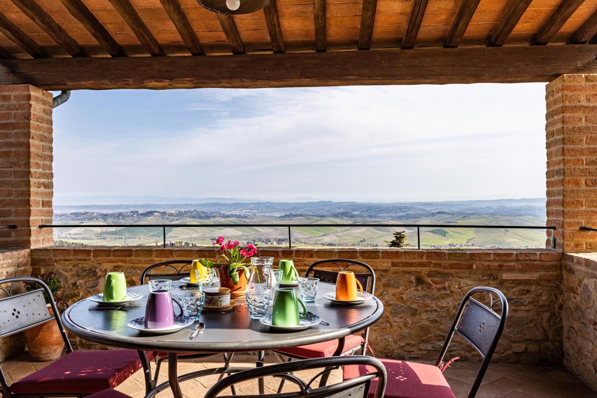 La Terrazza Villa Chianni Buitenkant foto